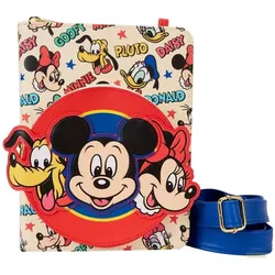Loungefly, Heft + Block, Disney: Classic Zip Around Crossbody Journal (Liniert)
