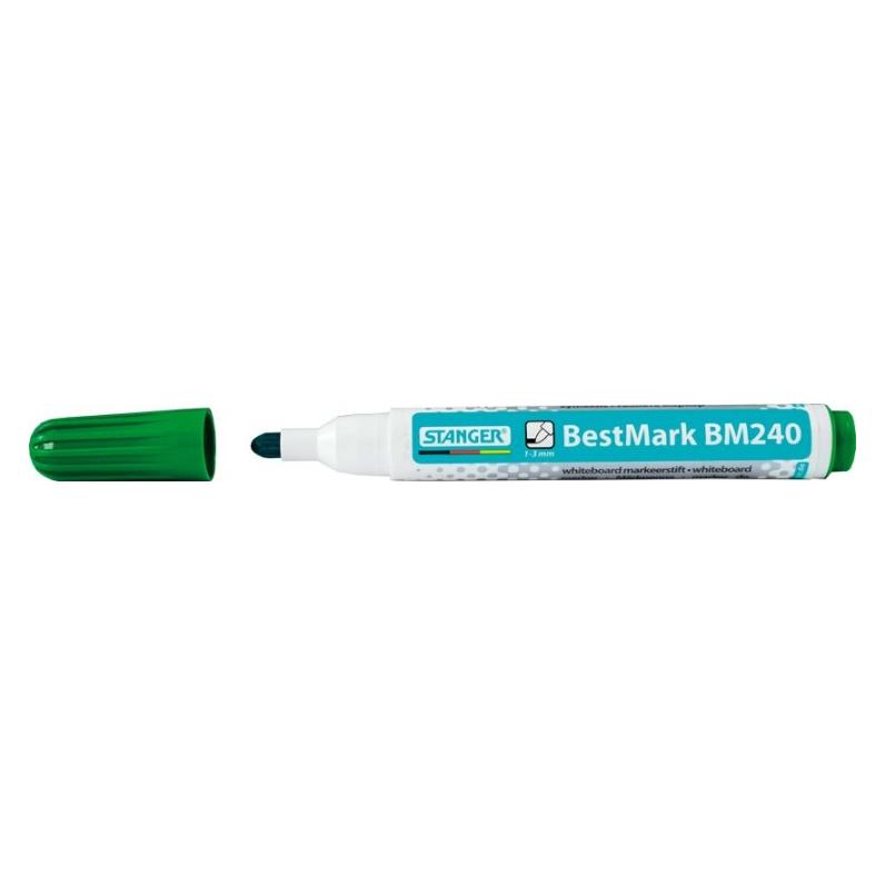 Stanger BestMark M240 Whiteboard-Marker grün 1,0 - 3,0 mm, 1 St. (1x) (321061)