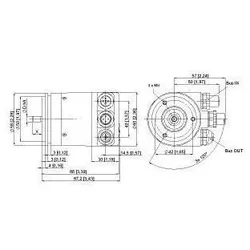 Turck Absoluter Drehgeber RM29S10S9A28BR3M12