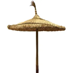Original Mallorca Strohschirm 240cm (rund)