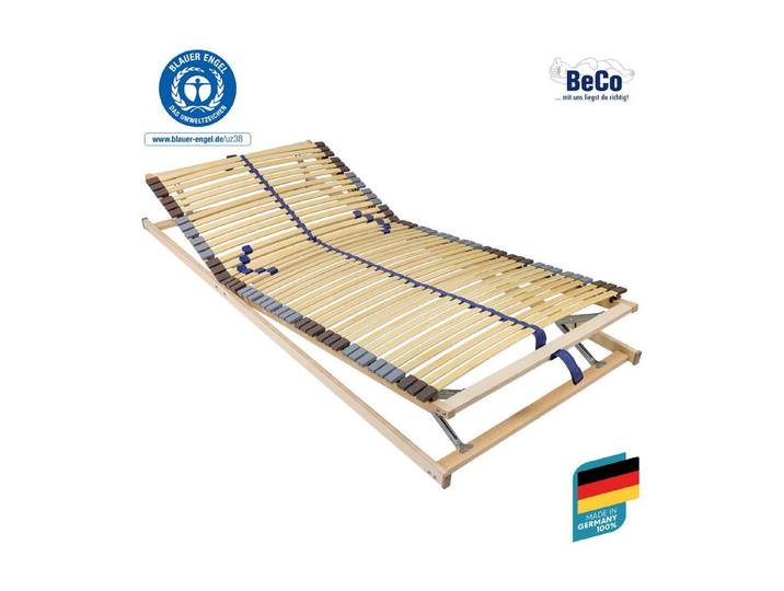 Lattenrost Blue Royal KF, Beco, Kopfteil manuell verstellbar, Fußteil manuell verstellbar, ausgezeichnet mit dem Blauen Engel