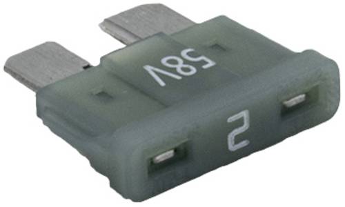 Hansor ATP-M02 Kfz Standard Flachsicherung 2A Grau