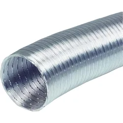 Flexibles Lüftungsrohr NW 80 ALF 5 m hitzebeständig bis 200°C
