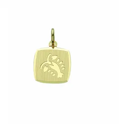 Sternzeichenanhänger ADELIA ́S "Sternzeichen Anhänger Krebs 333 Gold ( 8K )", gold, Schmuckanhänger, Damen, Krebs, Gold, Goldanhänger Krebs