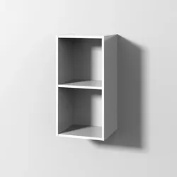 Sanipa Cubes Regalmodul, Weiß-Glanz, CU10178 CU10178