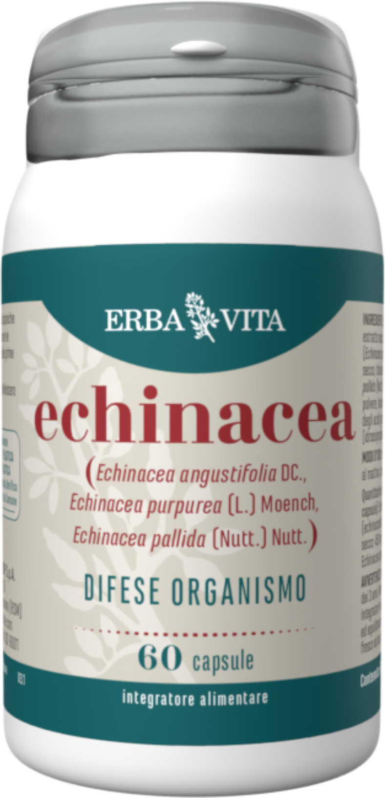 ERBA VITA Capsule Monoplanta - Echinacea 60 Capsule 