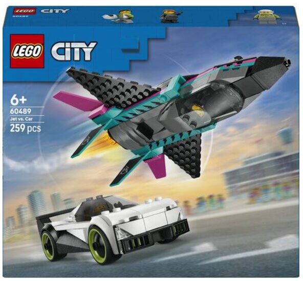 Lego JATO VS CARRO 60489
