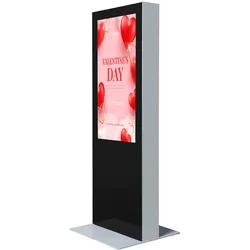 Digitale Infostele doppelseitig 50" Gehäuse