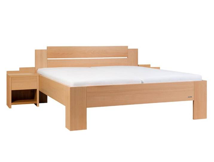Natur24 Bett Massivholz Doppelbett aus Buche