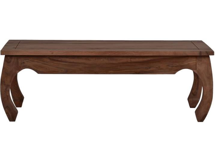 Opium Couchtisch Colombo Natur 120x60cm Massivholz Teak Kolonialstil Indien Indisch