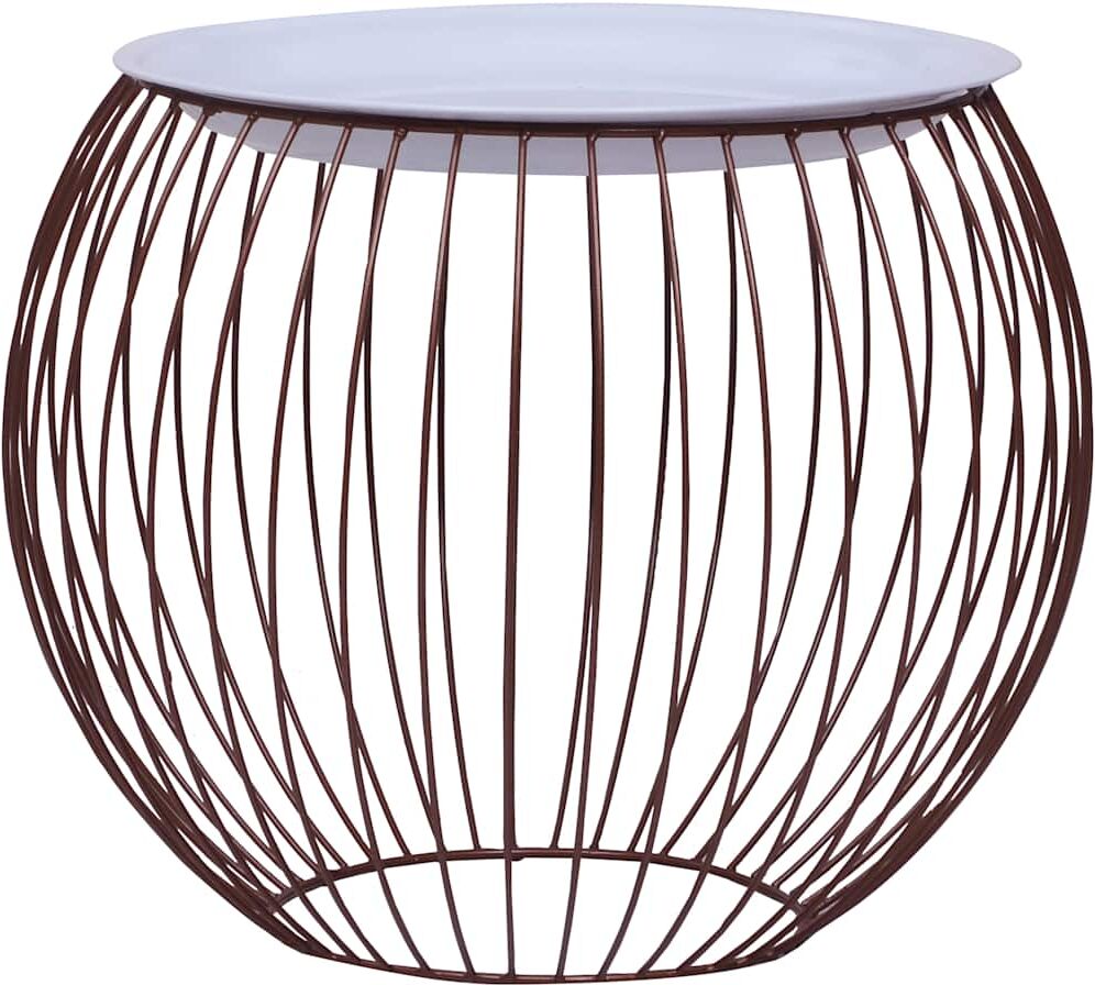 vidaXL Tables basses 2 pcs Doré