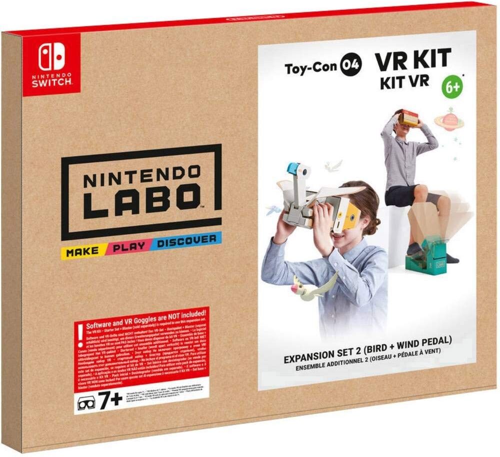 Nintendo LABO Toy-Con 04 VR Kit Expansion Set 2 Bird + Wind