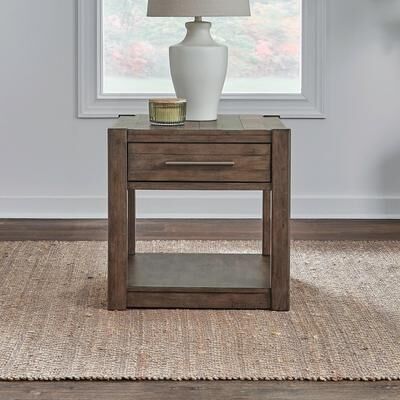 Liberty Furniture Broadmore Rectangular Cocktail Table - Brown Birch Wood