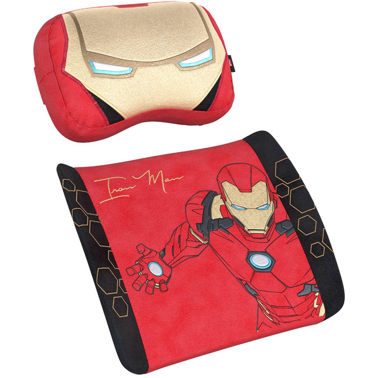 noblechairs Memory Foam Kissen-Set - Iron Man Edition