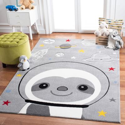 SAFAVIEH Carousel Kids Tatieana Sloth Astronaut Rug
