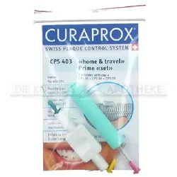 CURAPROX CPS 403 prime Home+Travel-Set 1Halt.+3Bü. 1 St