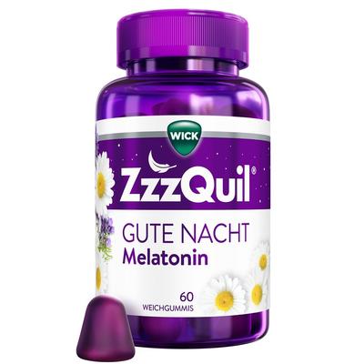 Wick ZzzQuil Gute Nacht 60 St Fruchtgummi