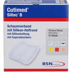 Cutimed 15x15 Siltec B 12 ST