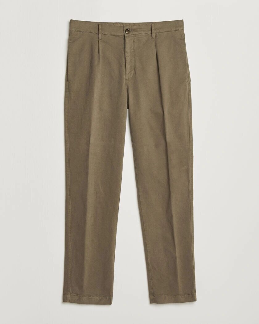 Canali Cotton/Cashmere Chinos Taupe