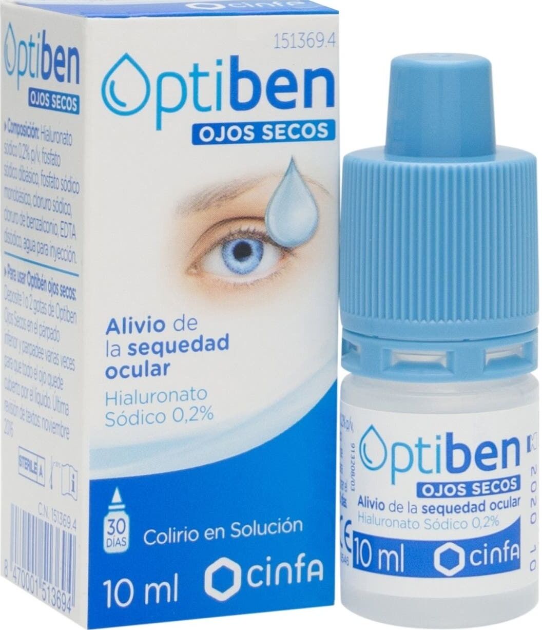 OPTIBEN Optibén colirio 10ml