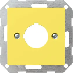 Gira Zentraleinsatz ge-glänzend Aufnahme 22,5mm 027102