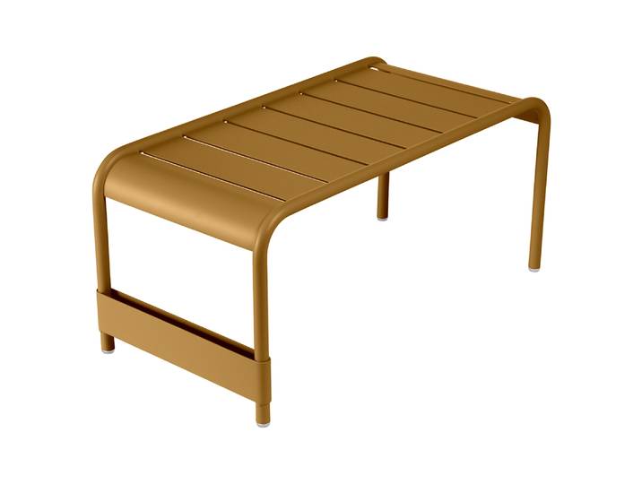 Fermob LUXEMBOURG großer niedriger Tisch/Bank Aluminium 86x44 cm