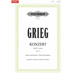 Konzert a-Moll op. 16, Fachbücher von Edvard Grieg, Klaus Burmeister, Grieg Edvard