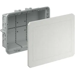 KAISER 1297-34 Betonbau, Universal-Einbaugehäuse, mit Mineralfaserplatte 408x308x135 mm 129734  - 4 Stück