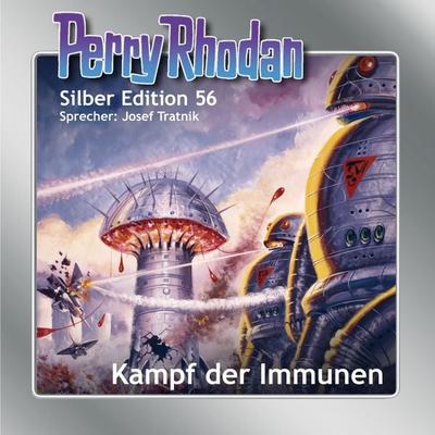 Perry Rhodan Silber Edition 56: Kampf der Immunen - Clark Darlton,Hans Kneifel,William Voltz,Ernst Vlcek,K. H. Scheer, Audio, 4066338587862