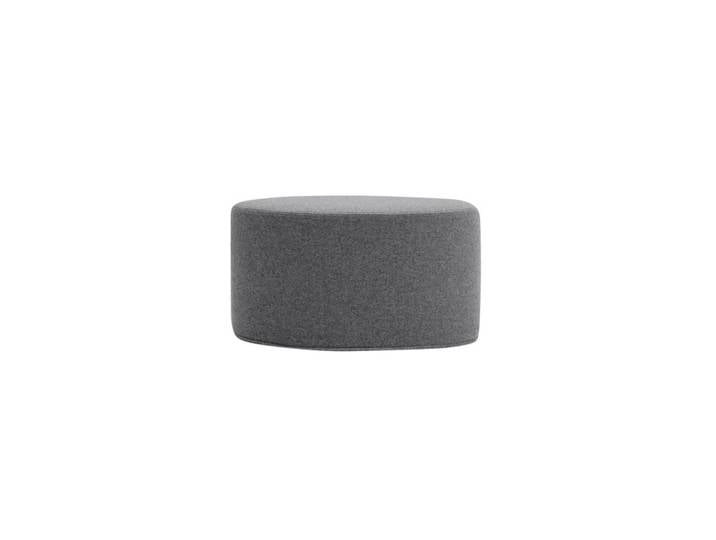 Softline Sitzhocker Bon-Bon grau, Designer busk+hertzog, 60x33x30 cm