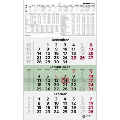 3-Monatskalender grün Blauer Engel* 2027