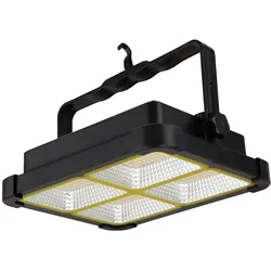 Solarlampe Strahler Außenleuchte schwarz Garagenlampe wetterfest, dimmbar Glas, LED 30 Watt 2000 Lumen 4000 Kelvin neutralweiß, LxBxH 21,5x5,5x17,2 cm