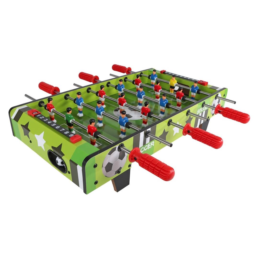 Roost Tischkicker 60x31cm 3x3 Stangen und 2 Bällen (700485)