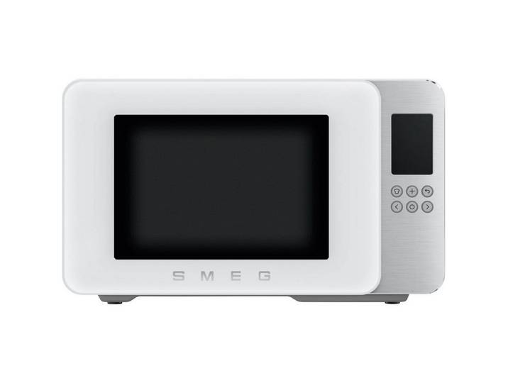 Smeg Mikrowelle MOC01WHMEU Kombi-Tisch- Mikrowelle+Grill
