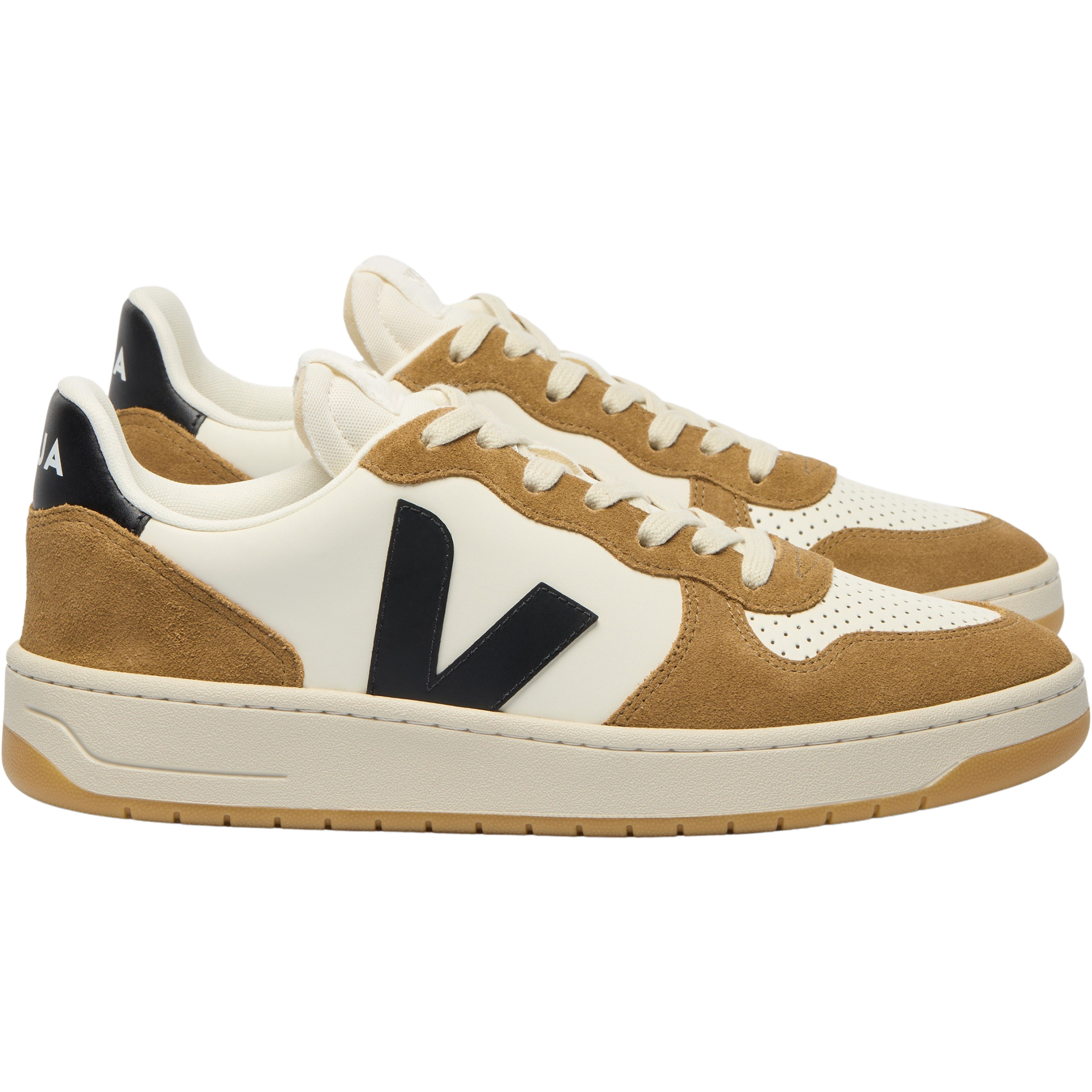 Veja V-10 Prime Herren Freizeitschuhe braun Größe 41 Lifestyle Hautfreundlich