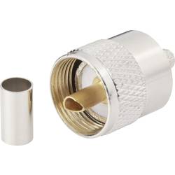 BKL Electronic 0406074 0406074 UHF-Steckverbinder Stecker, gerade 50 Ω 1 St.