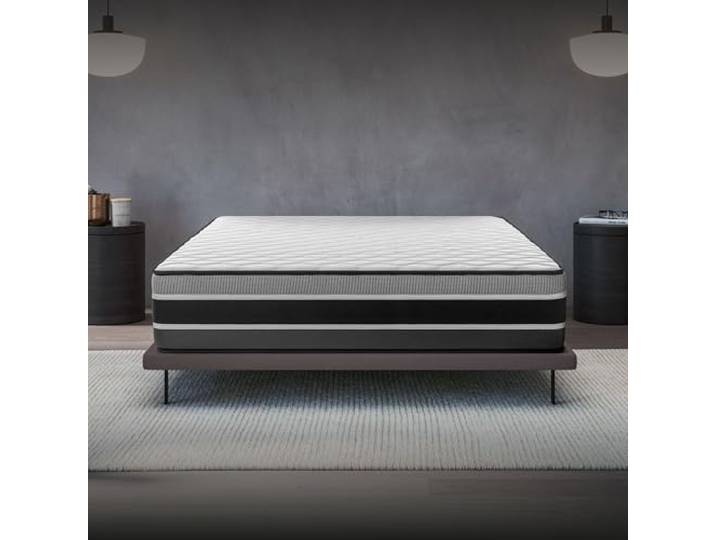 COSMOS - Felis - Matratze 140x190 cm - Höhe 30 cm Kaltschaummatratze - Härtegrad H4 - Öko-Tex Zertifiziert - Winter/oder Sommerseite + HR-Schaum 7 Zonen Matratze - Made in EU