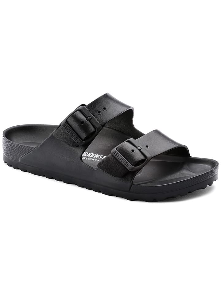 Birkenstock Pantoletten "Arizona" in Schwarz - 41