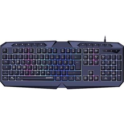 SPEEDLINK LUDICIUM RGB Rainbow Gaming Keyboard, black - DE Layout