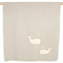 David Fussenegger Kinderdecke Maja 'Wale' 100 x 150 cm Filz - Grau