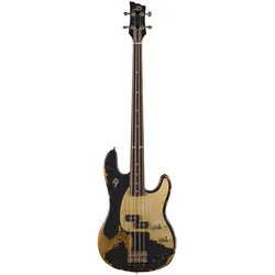 Duesenberg Chris Chaney Bass Black Distressed LTD - E-Bass