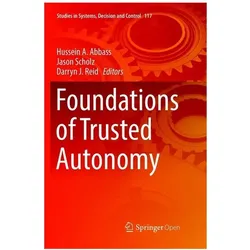 Foundations of Trusted Autonomy, Fachbücher