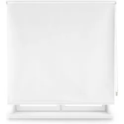 WellHome - Blickdichtes Polyester-Rollo 150 x 175 cm (Breite x Höhe) Cremeweiß