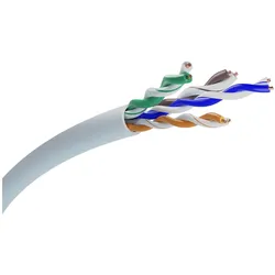 Extralink CAT5E UTP (U/UTP) V2 INNENBEREICH TWISTED PAIR 50M (U/UTP, UTP, CAT5e, 50 m), Netzwerkkabel