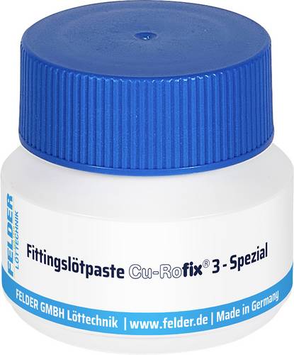 Felder "Cu-Rofix 3-Spezial" Fittingslötpaste Inhalt 100g
