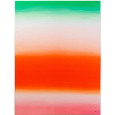 Leinwandbild KARE DESIGN "Leinwandbild Tendency Blush", weiß (farbe bild(er): grün, weiß, rot), B:120cm H:160cm T:3,5cm, Bilder, Leinwandbild