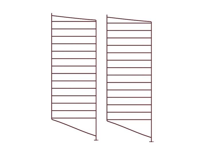 String String Bodenleiter Dunkelrot, 85x30 cm, 2-teilig