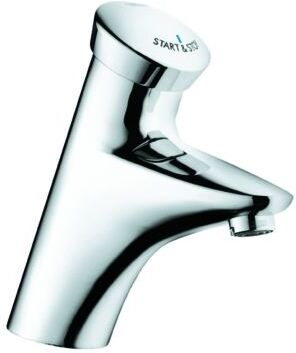 Grohe Eurodisc SE Waschtisch Armatur 36249000 chrom, ohne Mischung, selbstschließend