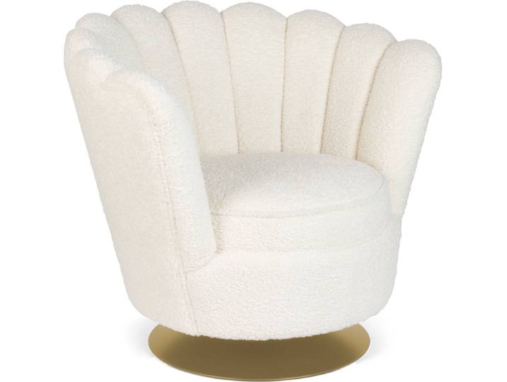Bold Monkey Mother Of All Shells fauteuil teddy naturel