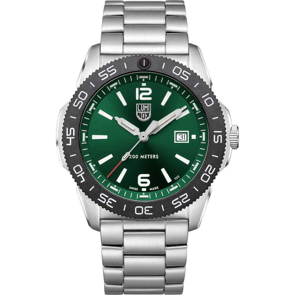Luminox Graue Edelstahl Sportuhr